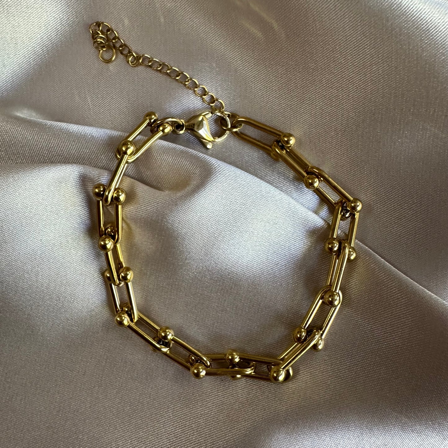 Pulsera Herradura Dorada