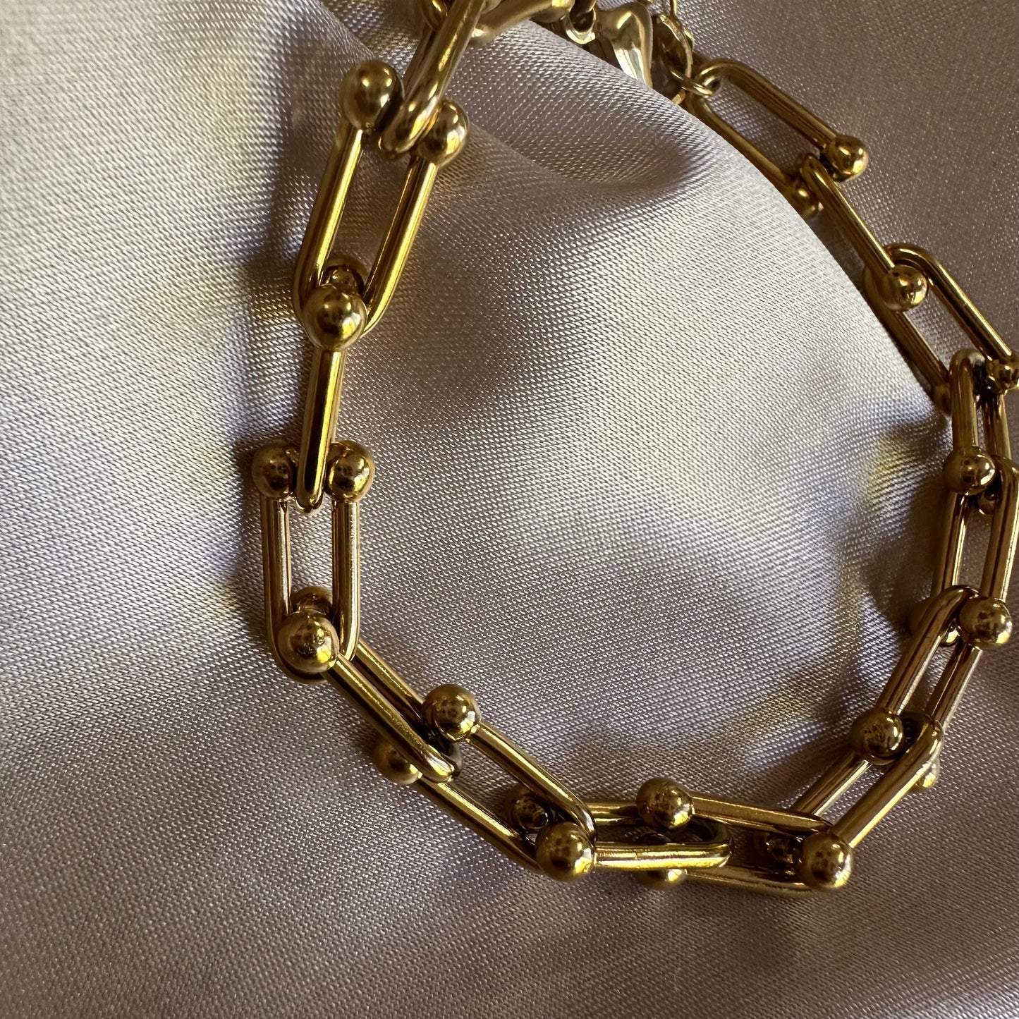 Pulsera Herradura Dorada