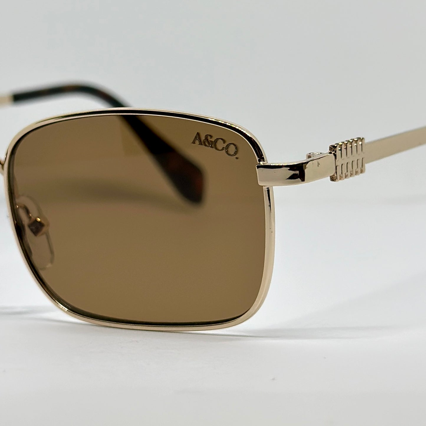 Lentes Londres Café -Dorado