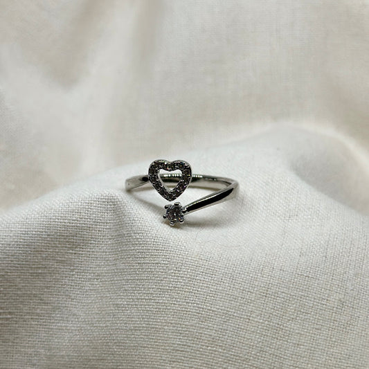 Anillo Tu y Yo Rodio