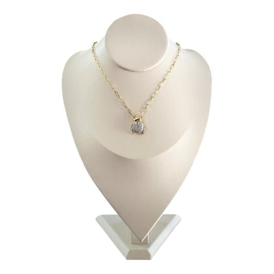 Collar Escarabajo Bitono