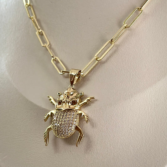 Collar Escarabajo Chunky