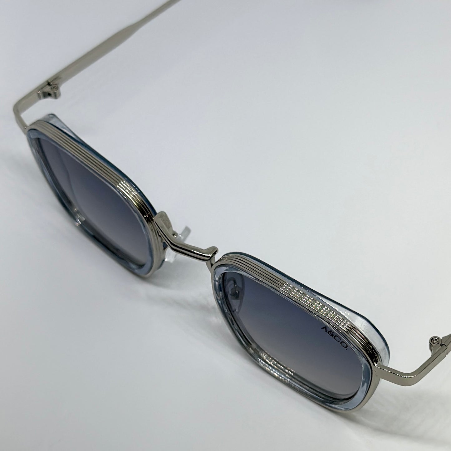 Lentes Estambul Azul - Plateado