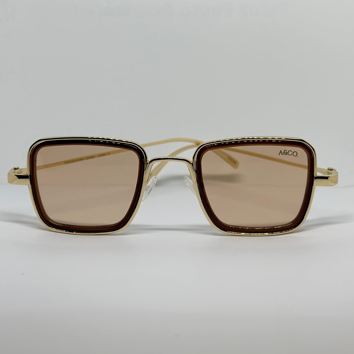 Lentes Estambul Beige - Dorado