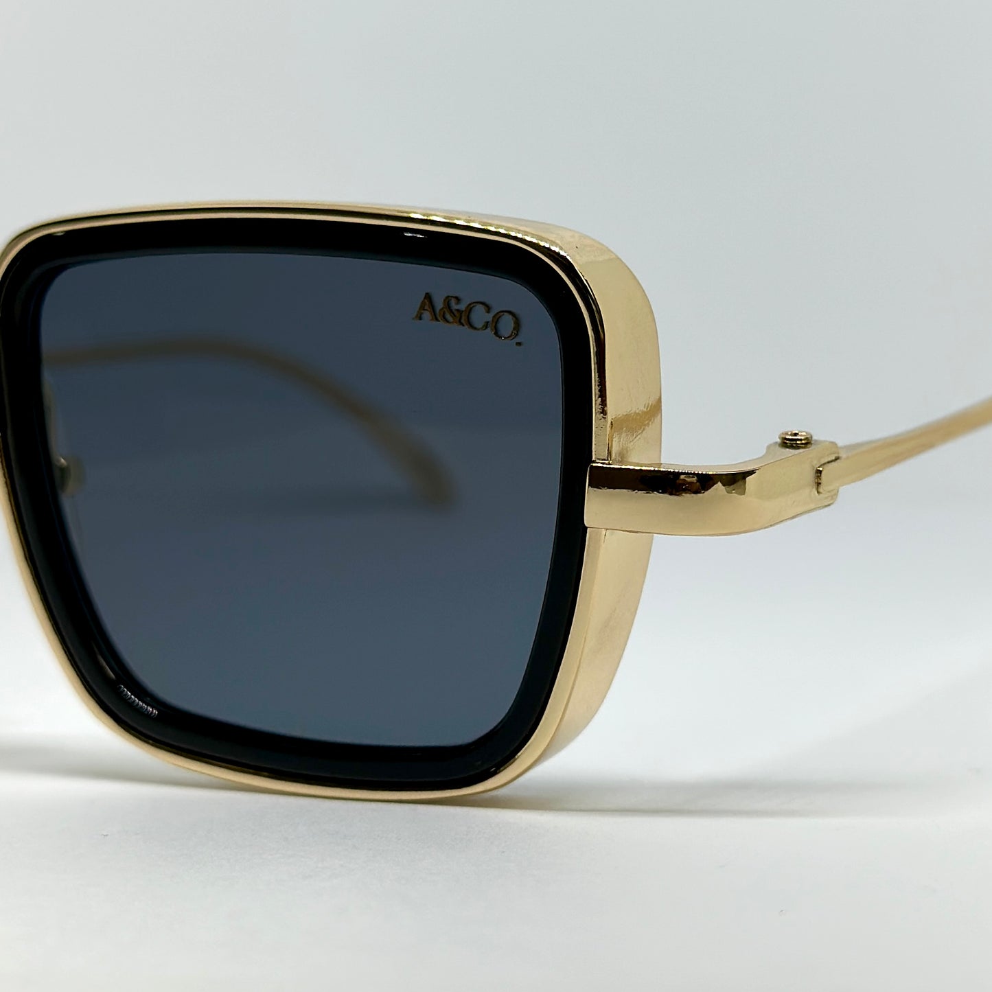 Lentes Estambul Negro - Dorado