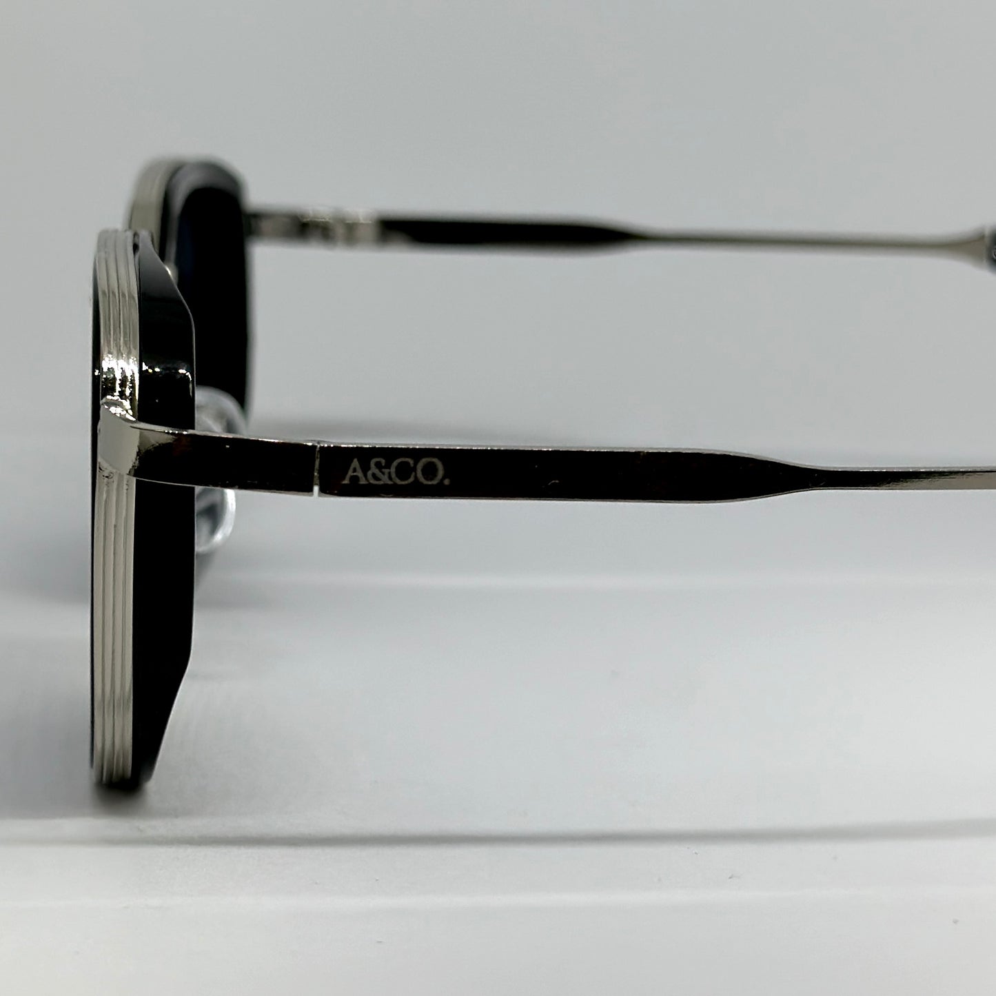 Lentes Estambul Negros - Plateado