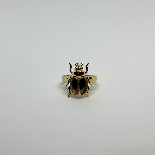 Anillo Escarabajo Negro