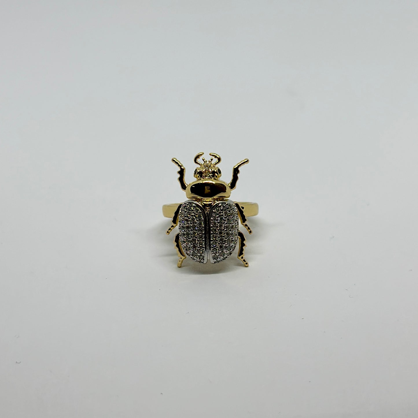 Anillo Escarabajo Bitono