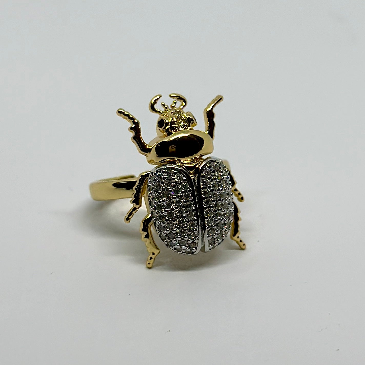 Anillo Escarabajo Bitono