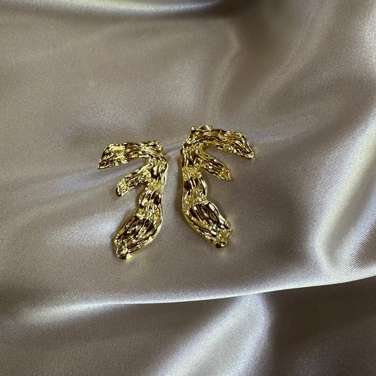 Aretes Otoño Mini Dorado