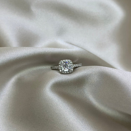 Anillo Cóctel Rodio