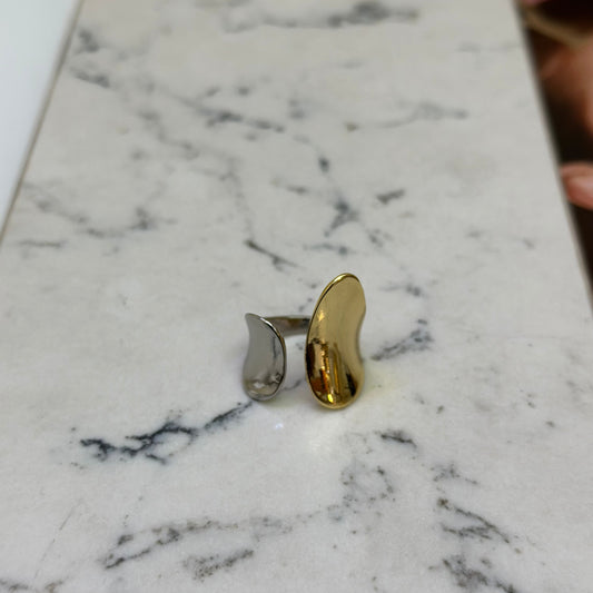 Anillo Hoja Bitono