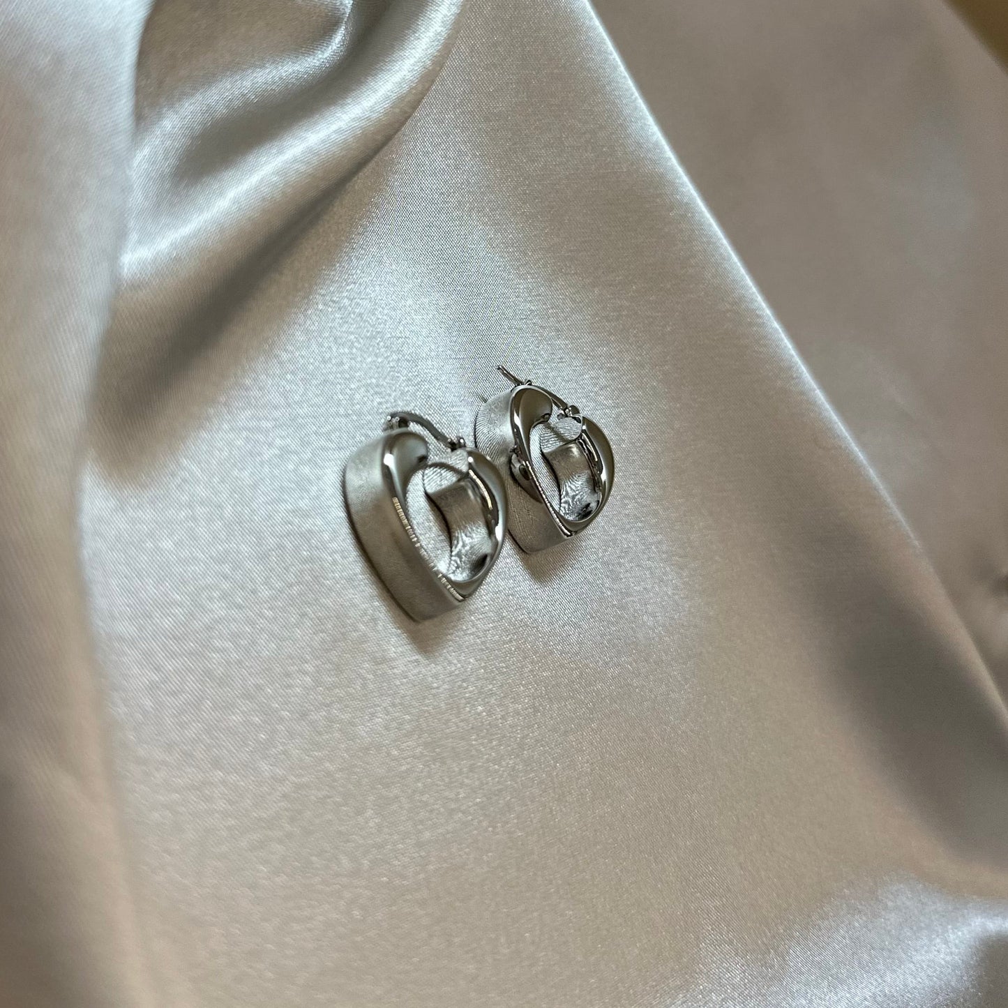 Aretes Candado Platas