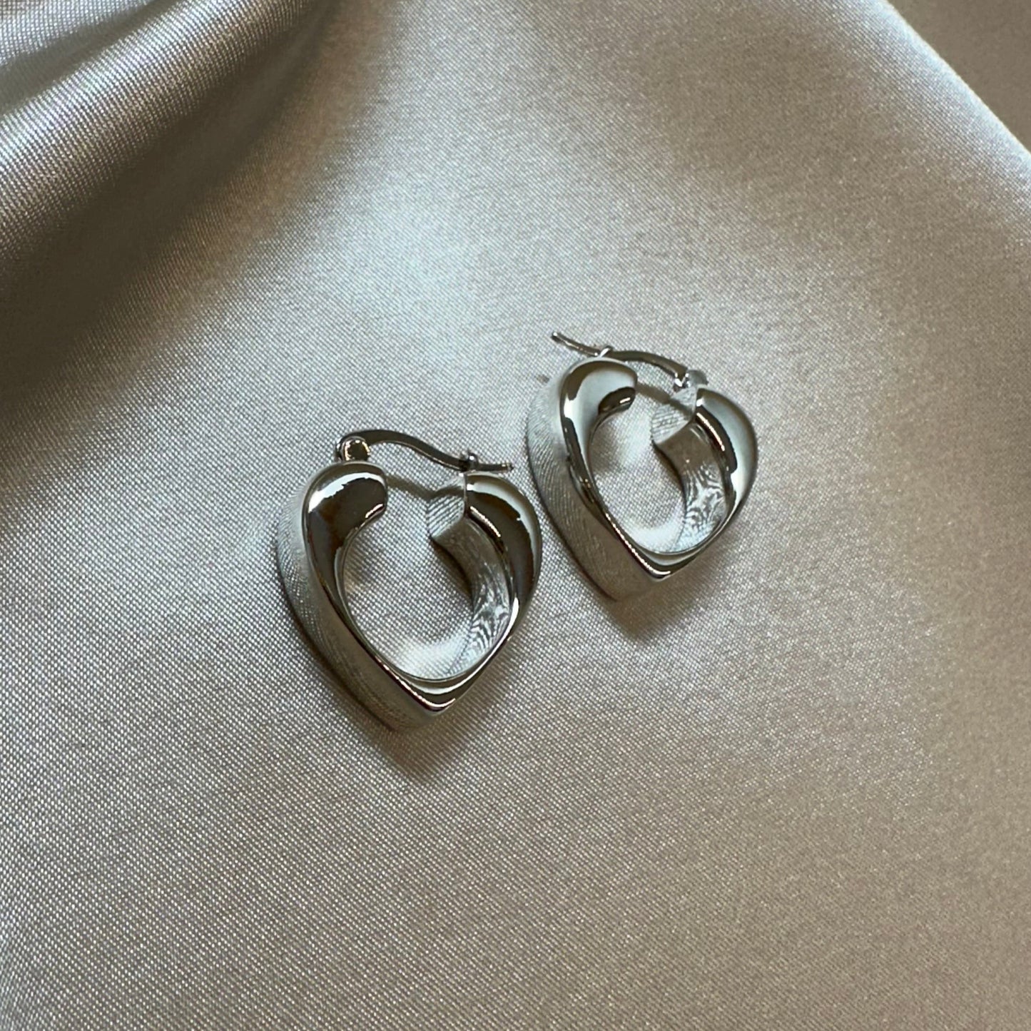 Aretes Candado Platas