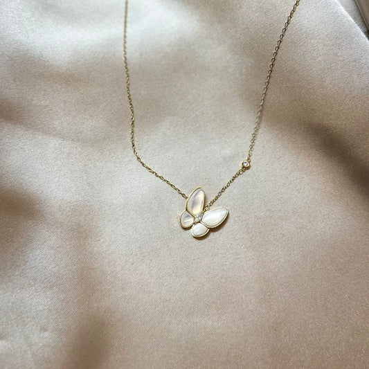 Collar Butterfly Dorada