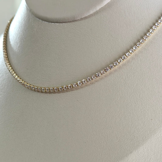 Gargantilla Tennis Dorada