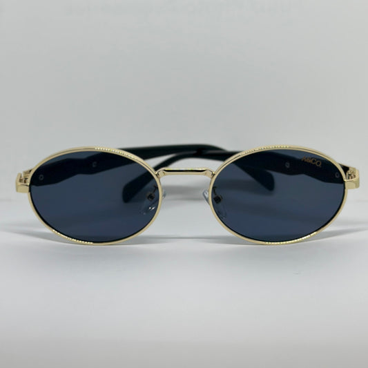 Lentes Praga Negro - Dorado
