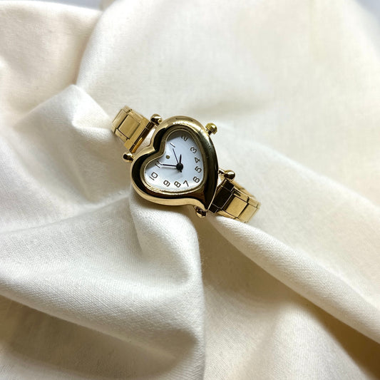 Reloj Corazón Italian Bracelet Dorado